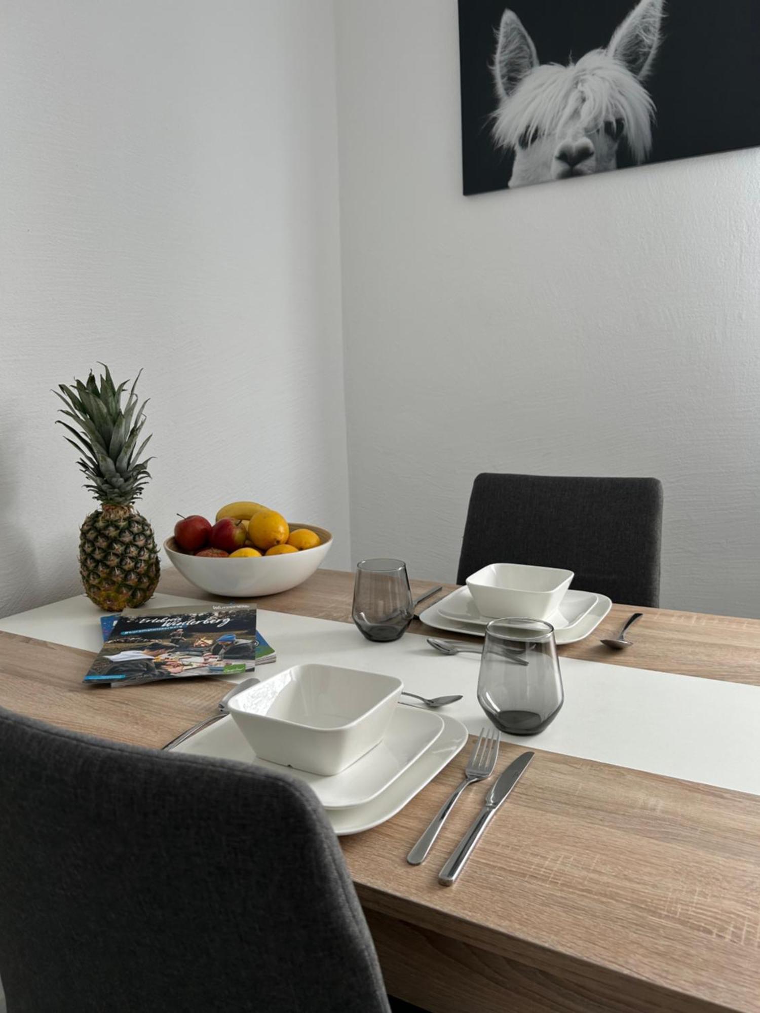 Ferienwohnung Zur Wildkatze Hallenberg Exterior foto
